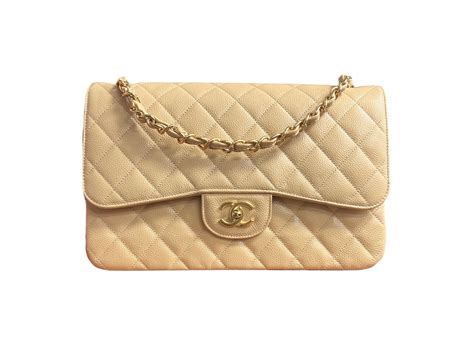 chanel beige jumbo price|Chanel jumbo caviar price.